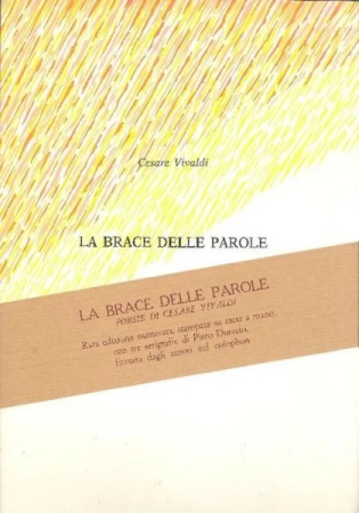 Screenprint Dorazio - La brace delle parole