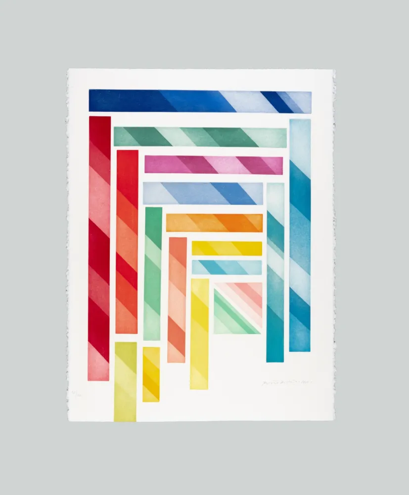 Etching And Aquatint Dorazio - La Grecia