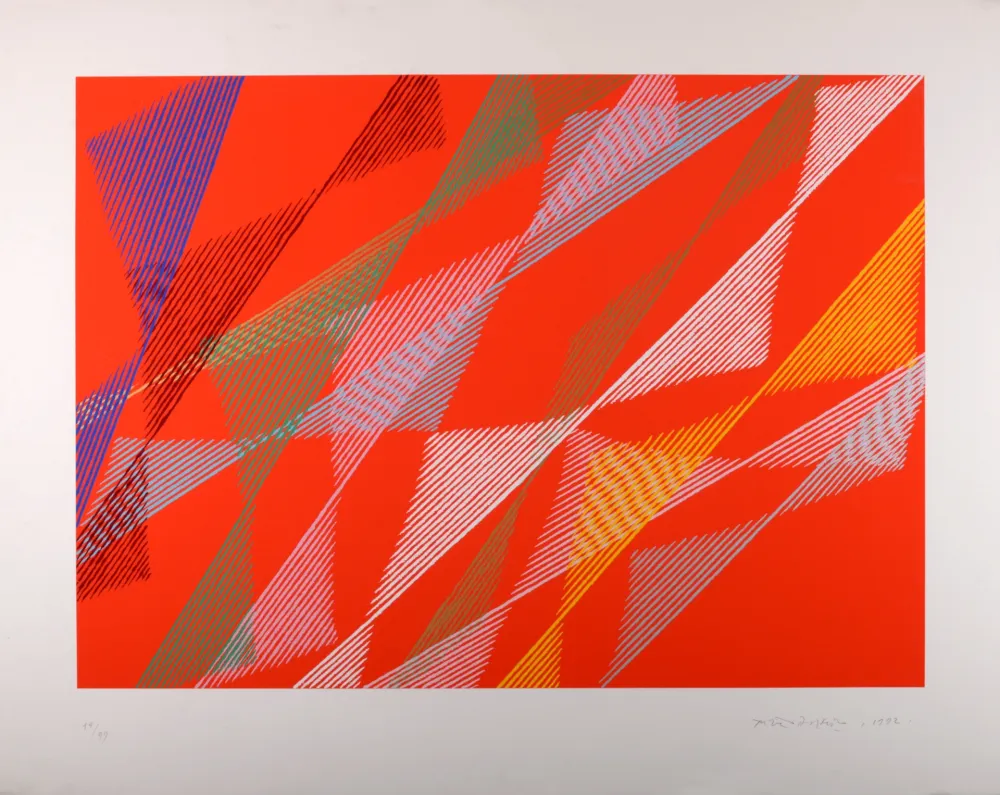 Screenprint Dorazio - La Ribambelle des Gobelins, 1992 - Hand-signed