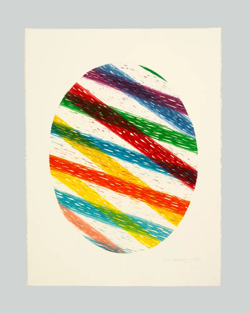 Aquatint Dorazio - Ovale