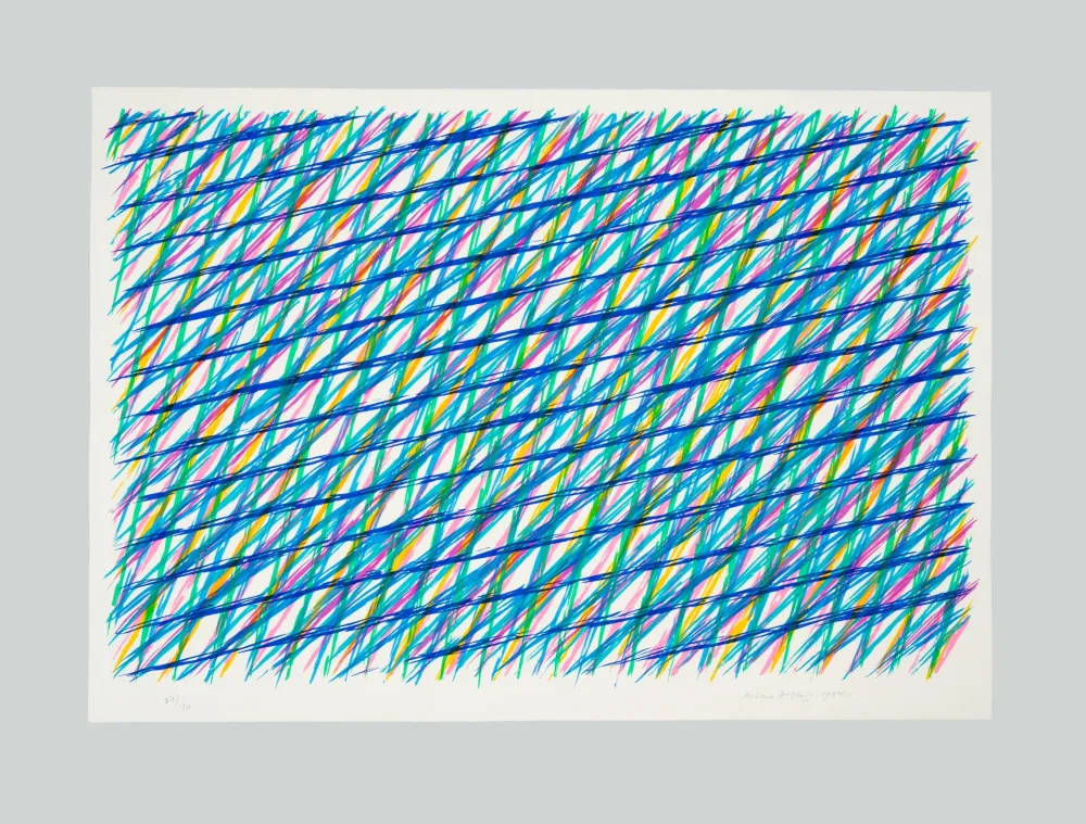 Lithograph Dorazio - Reticolo