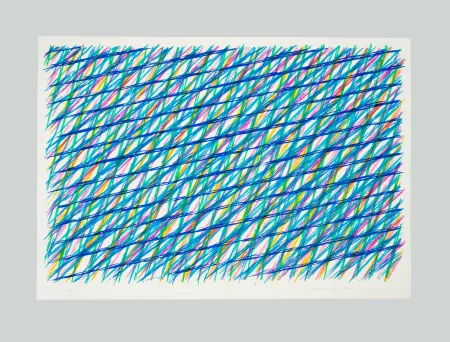 Lithograph Dorazio - Reticolo