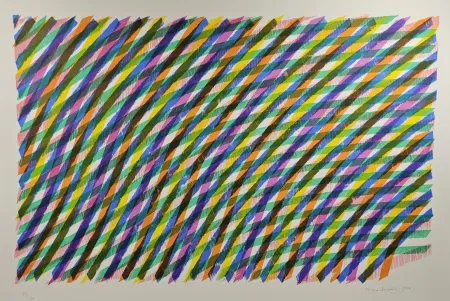 Lithograph Dorazio - RETICOLO. COMPOSIZIONE NO 2