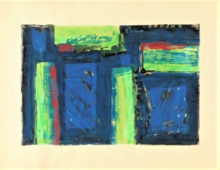 Screenprint Dorazio - Senza titolo