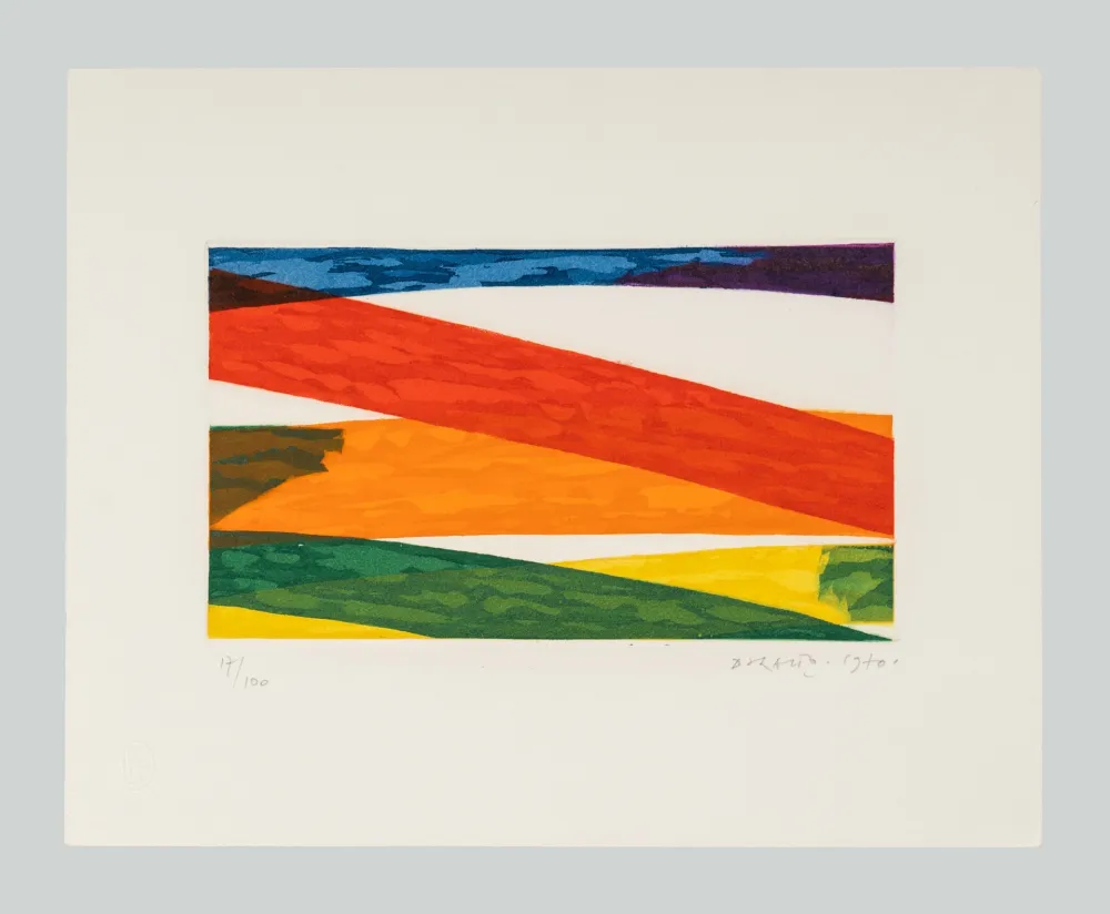 Etching And Aquatint Dorazio - Senza titolo