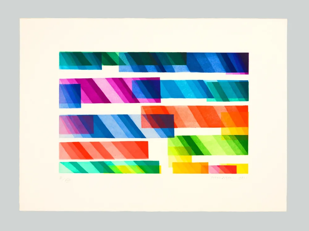 Etching And Aquatint Dorazio - Senza titolo