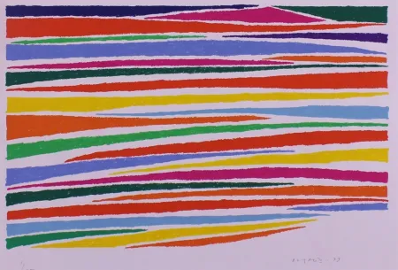 Lithograph Dorazio - SENZA TITOLO