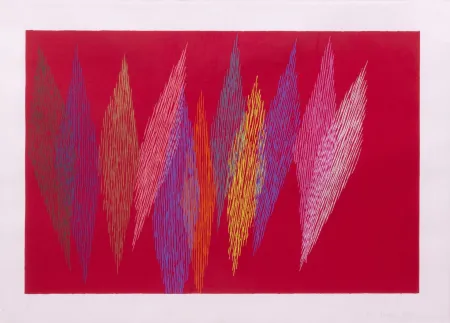 Lithograph Dorazio - SENZA TITOLO