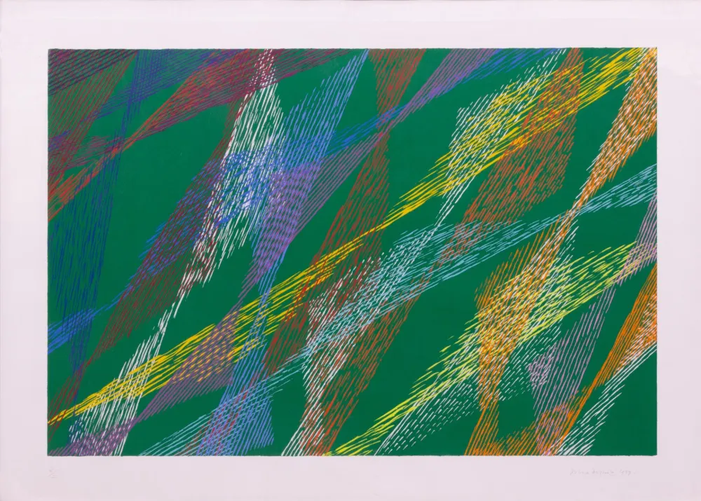 Lithograph Dorazio - SENZA TITOLO