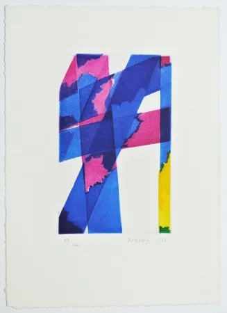 Etching And Aquatint Dorazio - Senza titolo