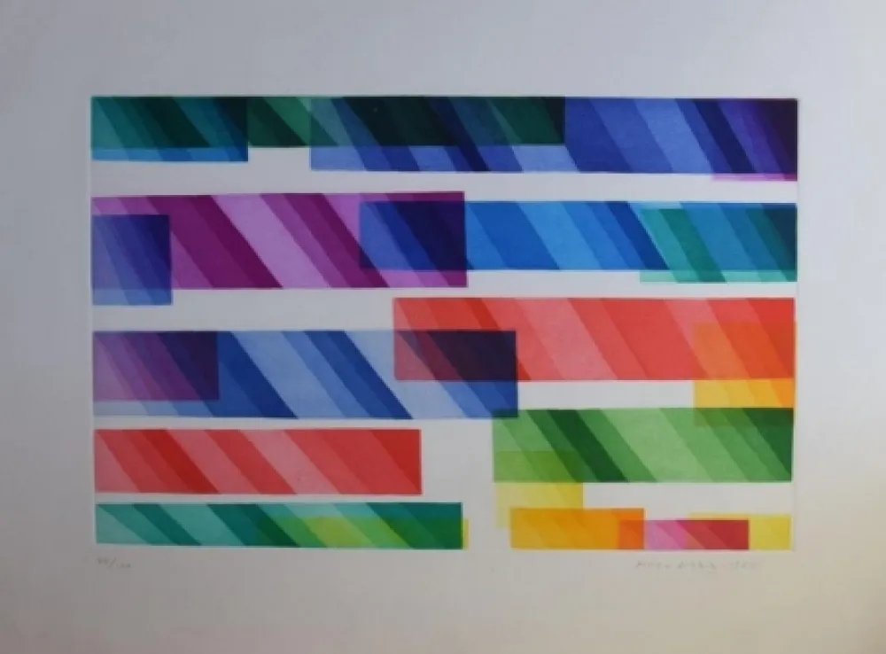 Etching And Aquatint Dorazio - Senza titolo