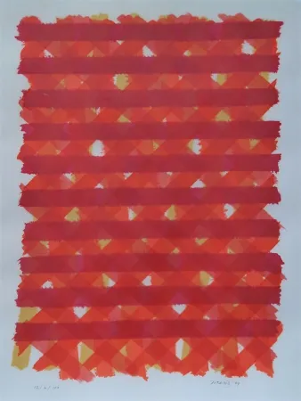 Lithograph Dorazio - Senza titolo