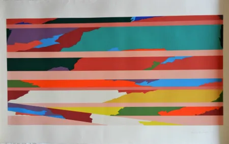 Screenprint Dorazio - Senza titolo