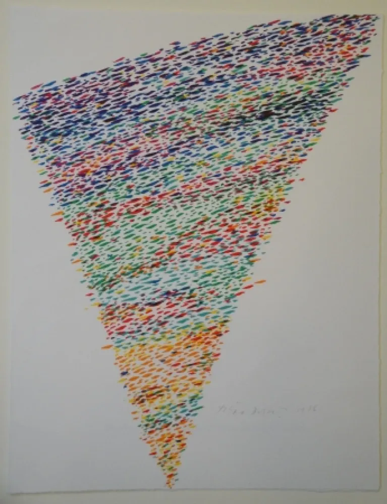 Lithograph Dorazio - Untitled