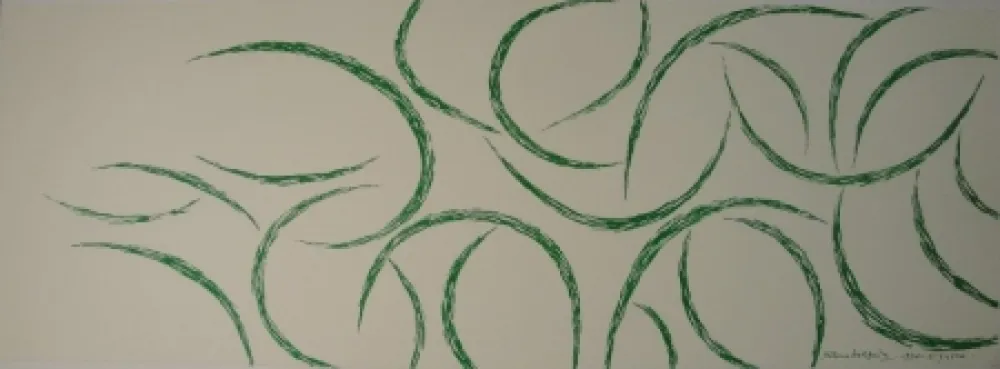 Lithograph Dorazio - Untitled