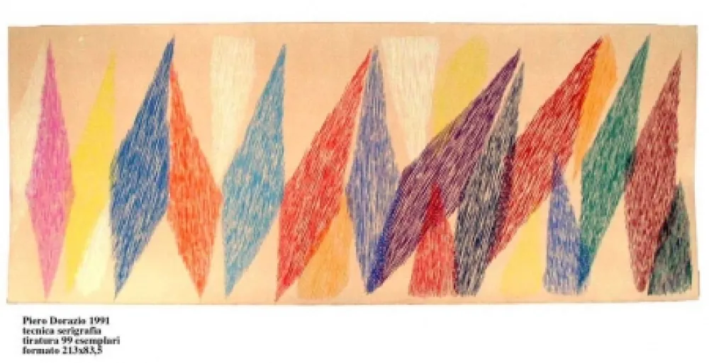 Screenprint Dorazio - Untitled