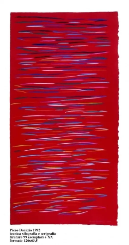 Screenprint Dorazio - Untitled