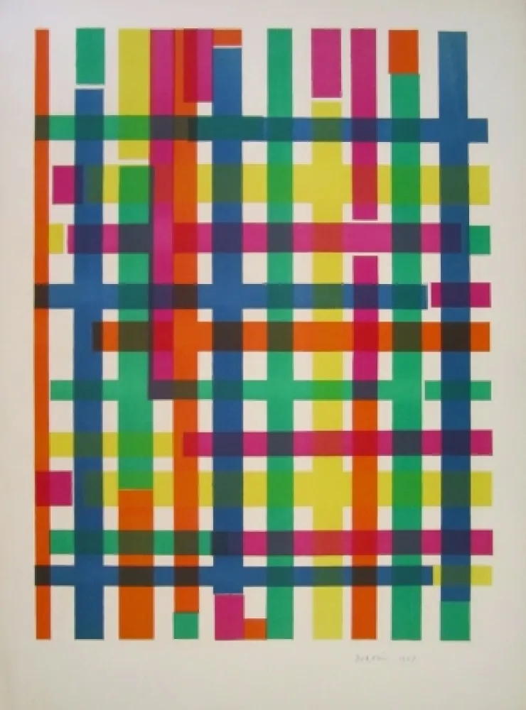 Lithograph D'orazio - Untitled