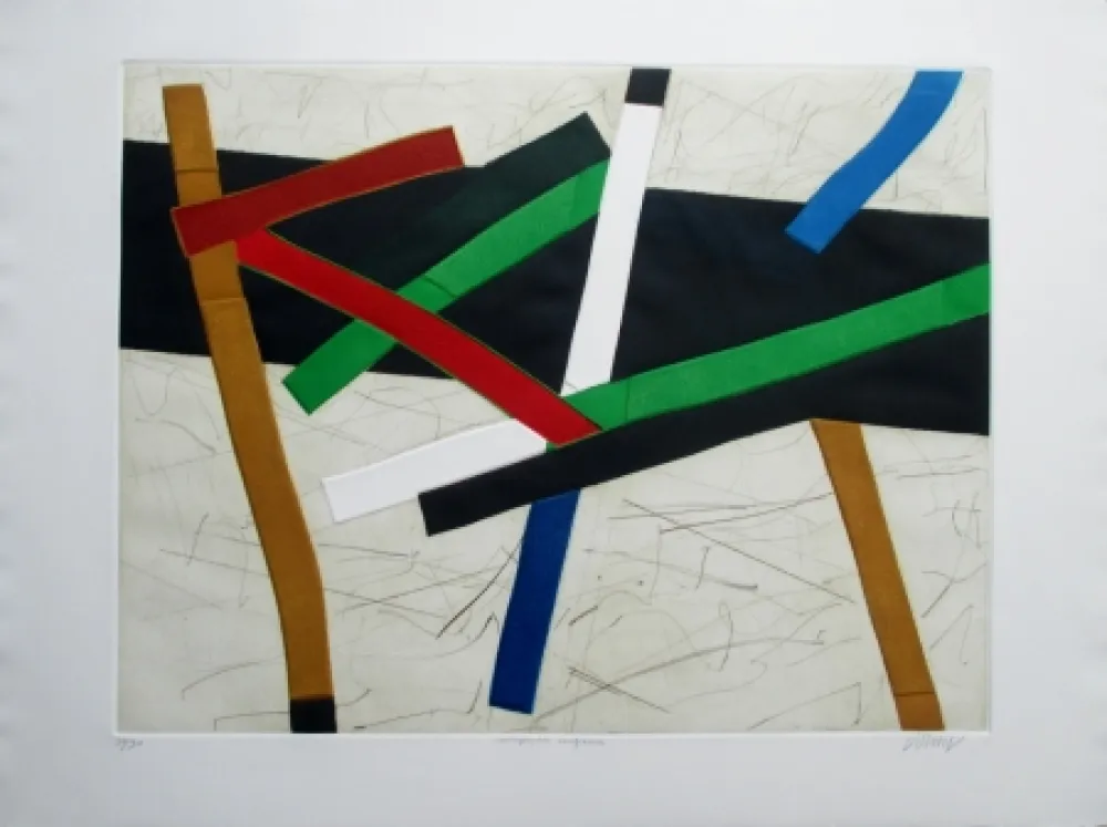 Engraving Dorny - Cartographie imaginaire