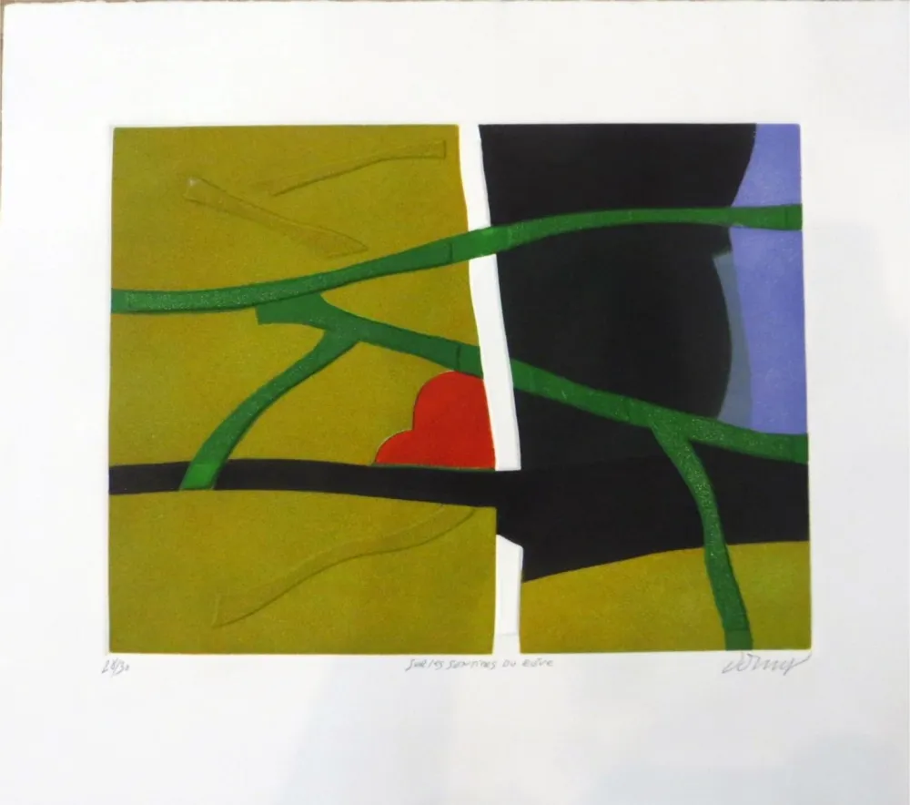 Etching Dorny - Sur les sentiers du rêve 