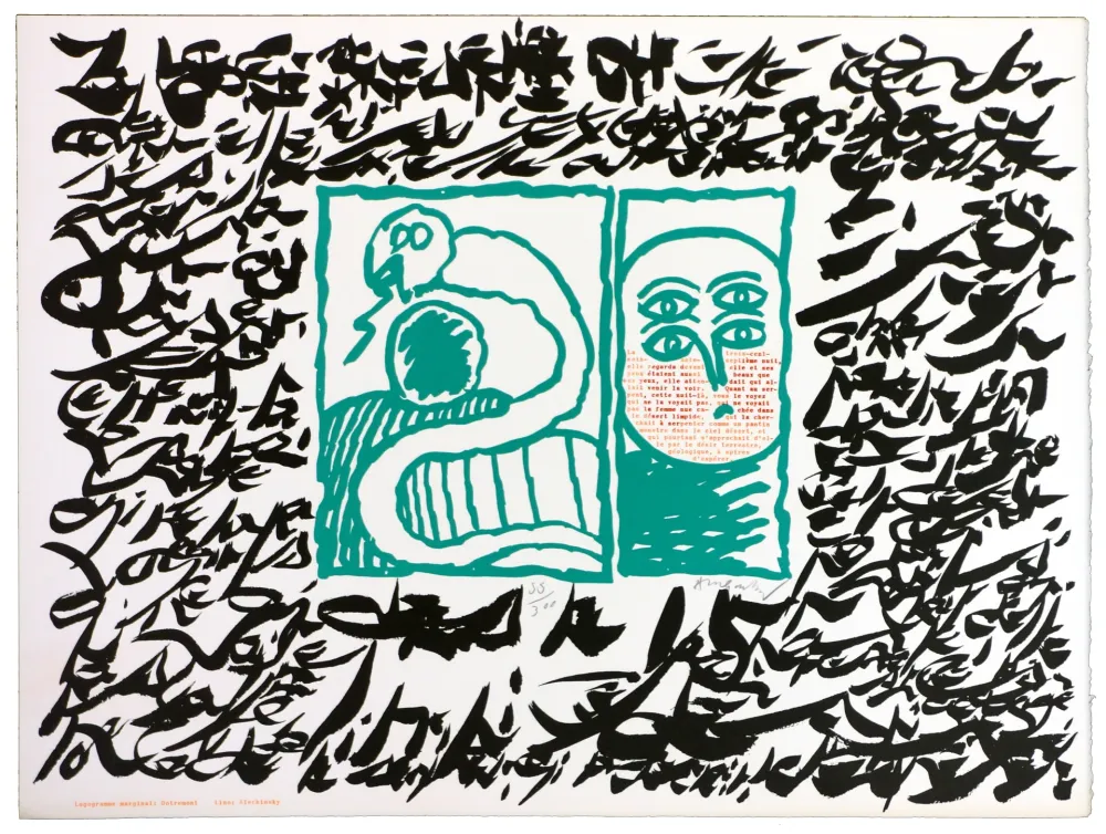 Linocut Dotremont - Linolog II 