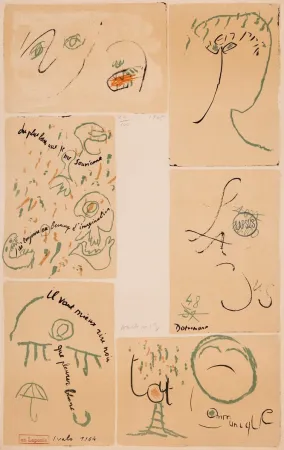 Engraving Dotremont - Litho-mots