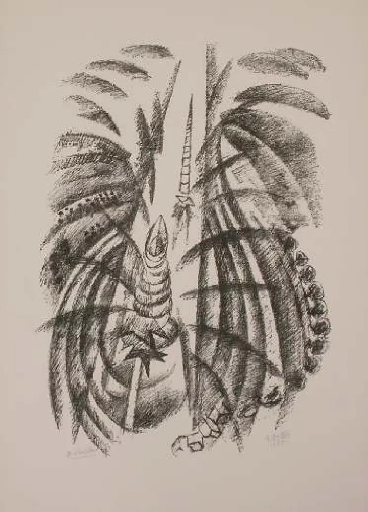 Lithograph Dottori - SENZA TITOLO