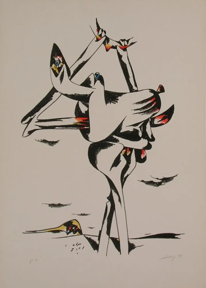 Lithograph Dova  - FIGURA