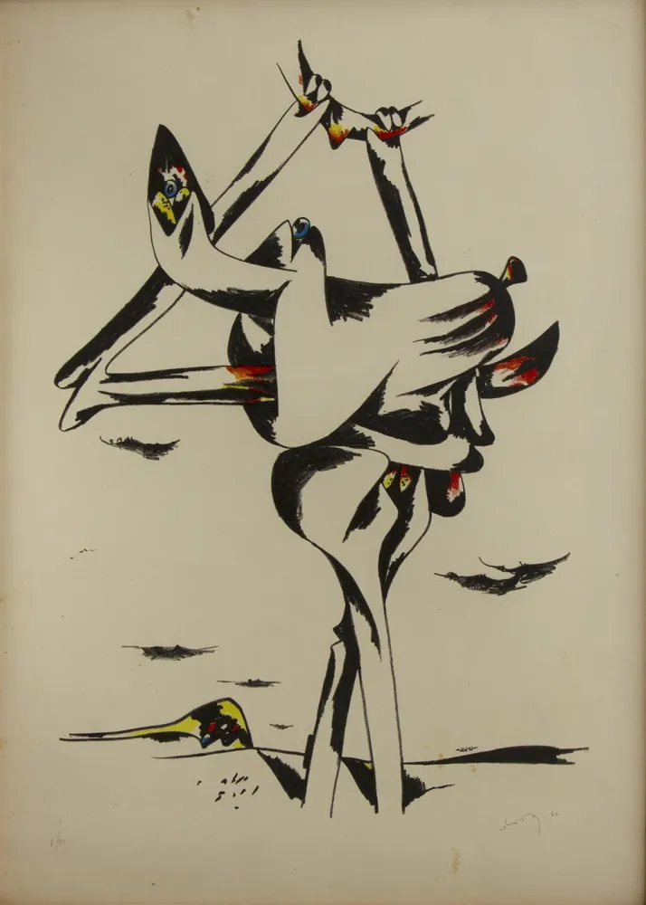 Lithograph Dova  - SENZA TITOLO