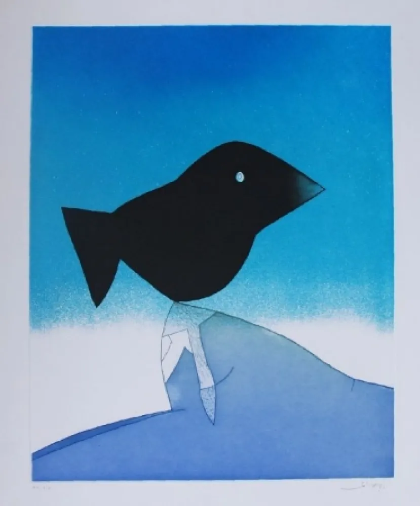 Etching And Aquatint Dova  - Senza titolo