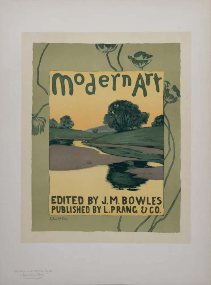 Lithograph Dow - Modern Art, Les Maitres de L’Affiche