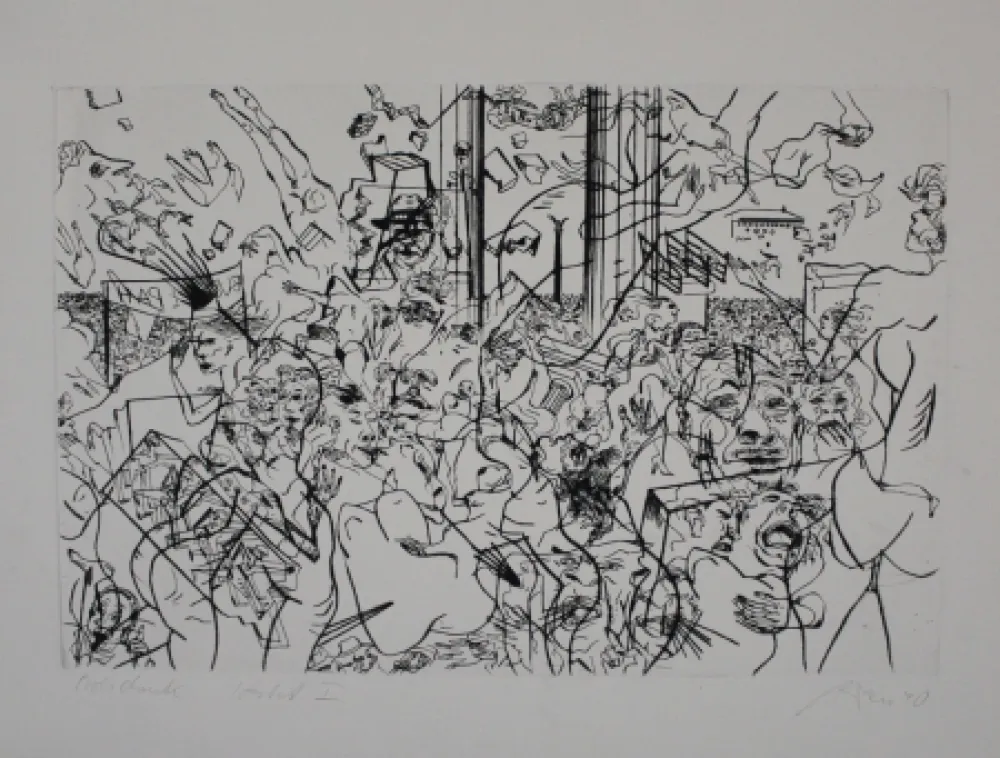 Drypoint Dress - Herbst I / Autumn I