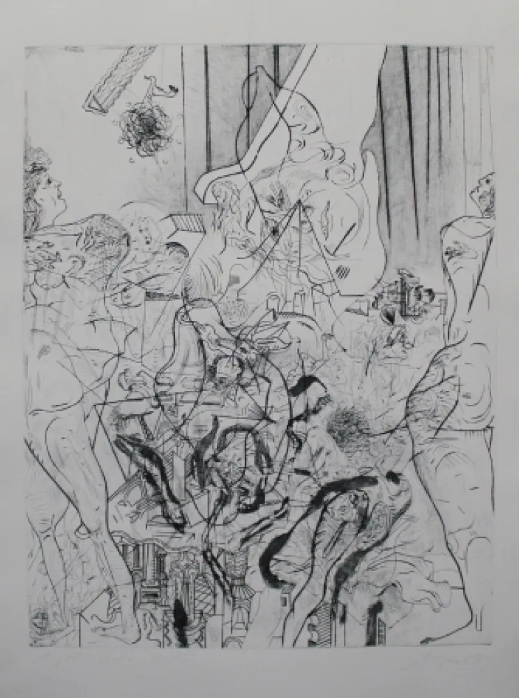 Drypoint Dress - Woher Wohin / Whence Whither