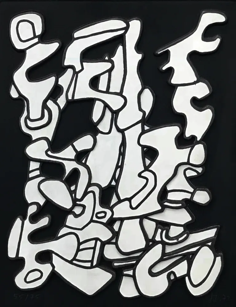 Screenprint Dubuffet - ARBORESCENSES I