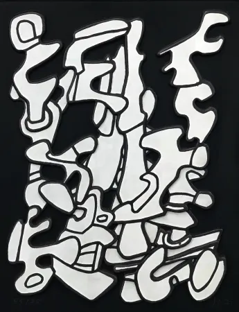Screenprint Dubuffet - ARBORESCENSES I