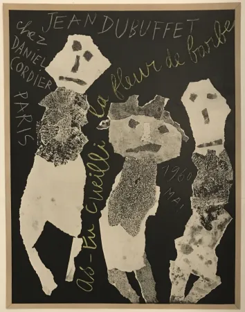 Lithograph Dubuffet - Chez Daniel Cordier
