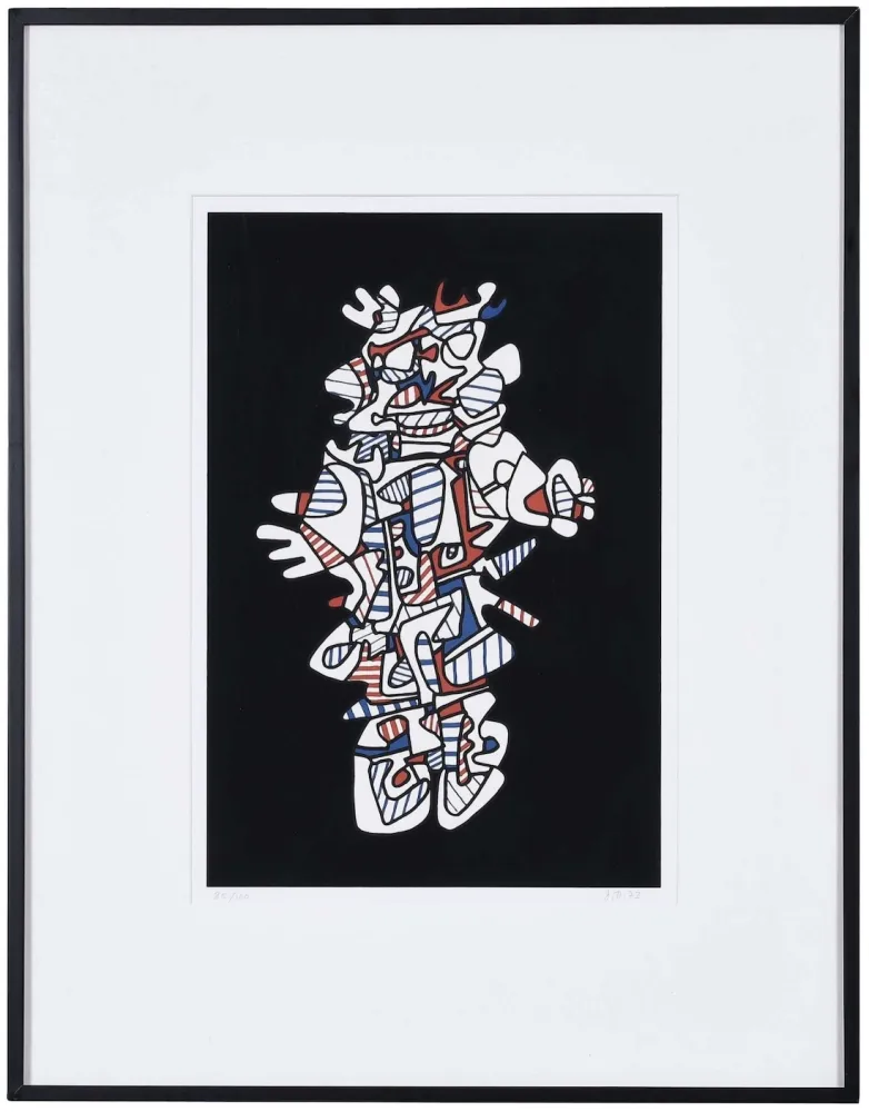 Screenprint Dubuffet - Epiphanor