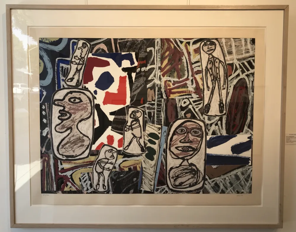 Screenprint Dubuffet - Faits Memorables I