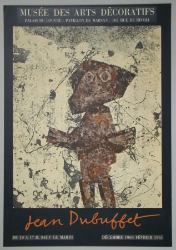 Lithograph Dubuffet - Jean Dubuffet