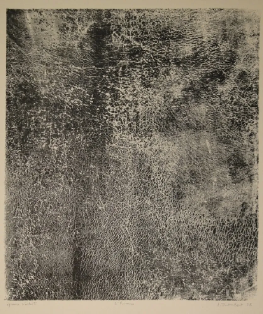 Lithograph Dubuffet - L’humus - Le Preneur d’empreintes