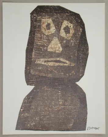 Lithograph Dubuffet - Lithographie originale pour XXe Siècle