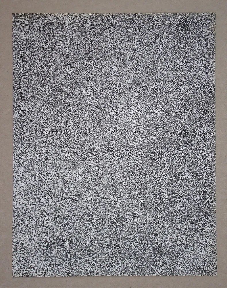 Screenprint Dubuffet - Prairie de Barbe