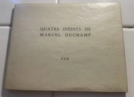No Technical Duchamp - Quatre inédits de Marcel Duchamp