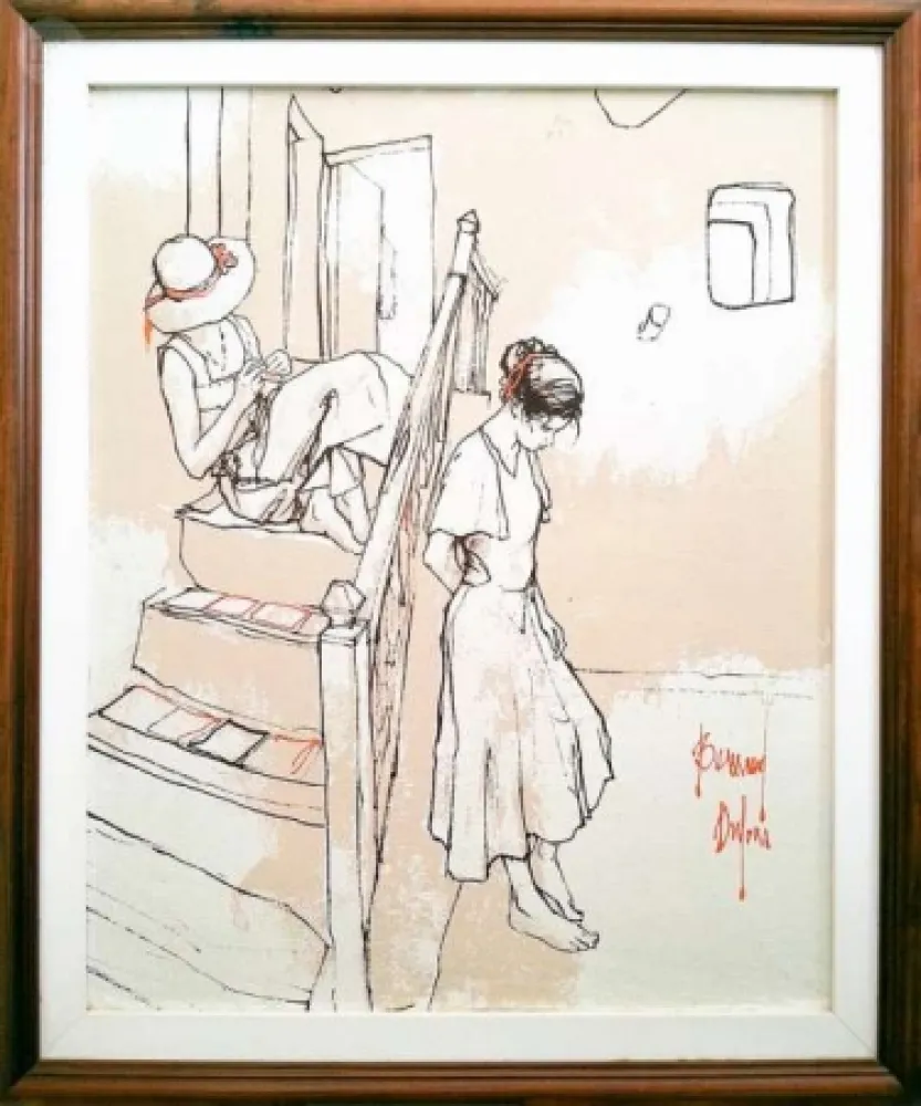 No Technical Dufour  - Les filles sur les escaliers