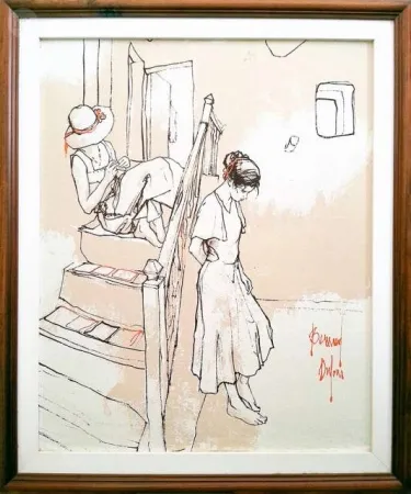 No Technical Dufour  - Les filles sur les escaliers