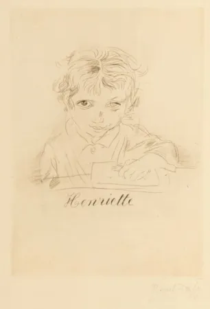 Etching Dufy - Henriette