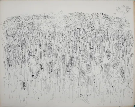 Lithograph Dufy - Les Blés, 1933