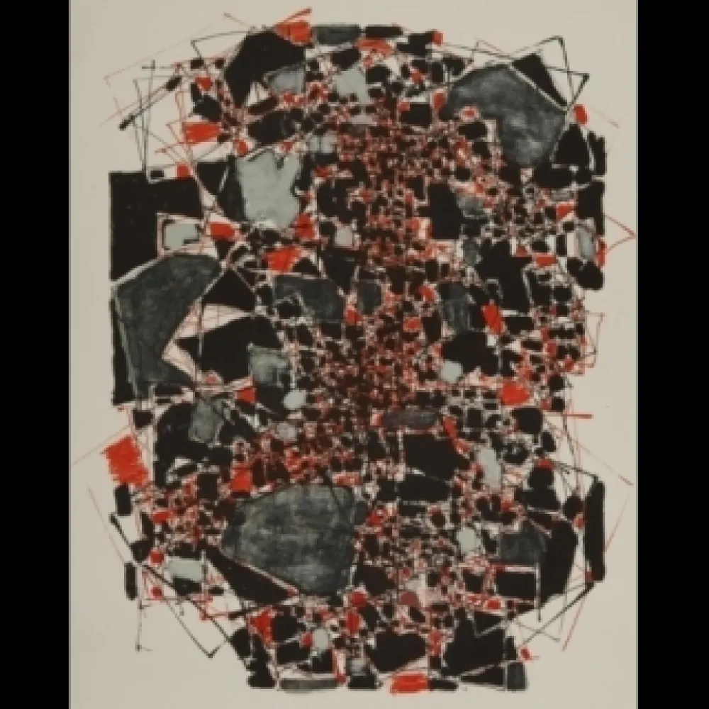 Lithograph Dumitresco - Sans titre