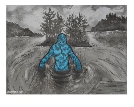 Etching Düne - DALÄLVEN