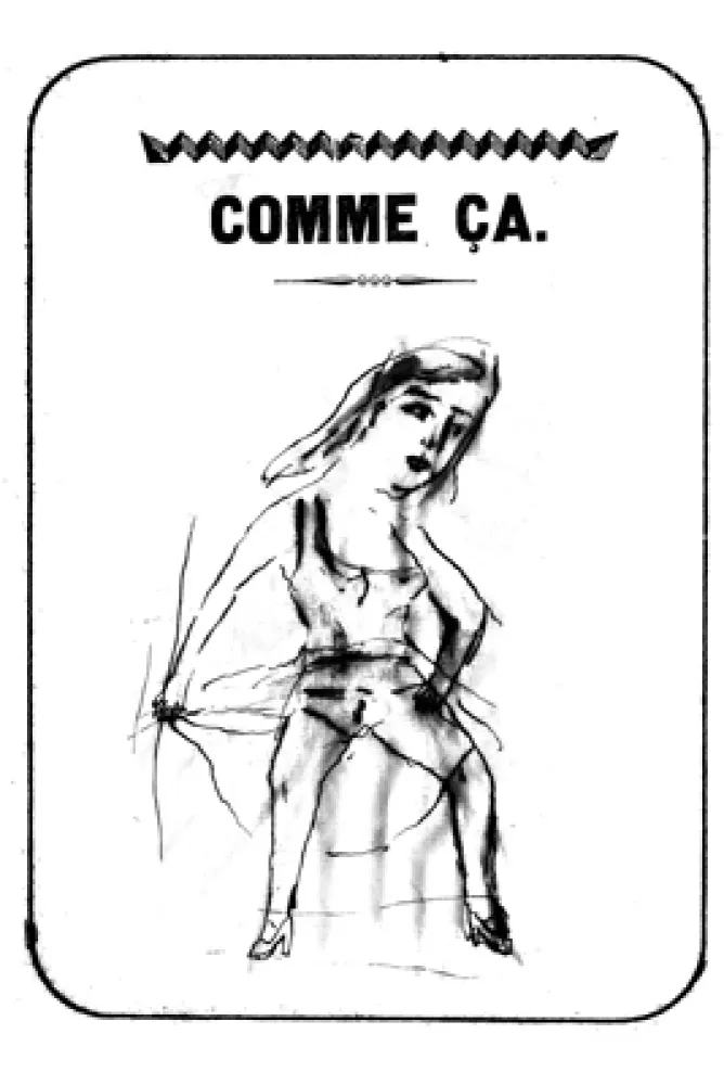 Lithograph Dutertre - Comme ça